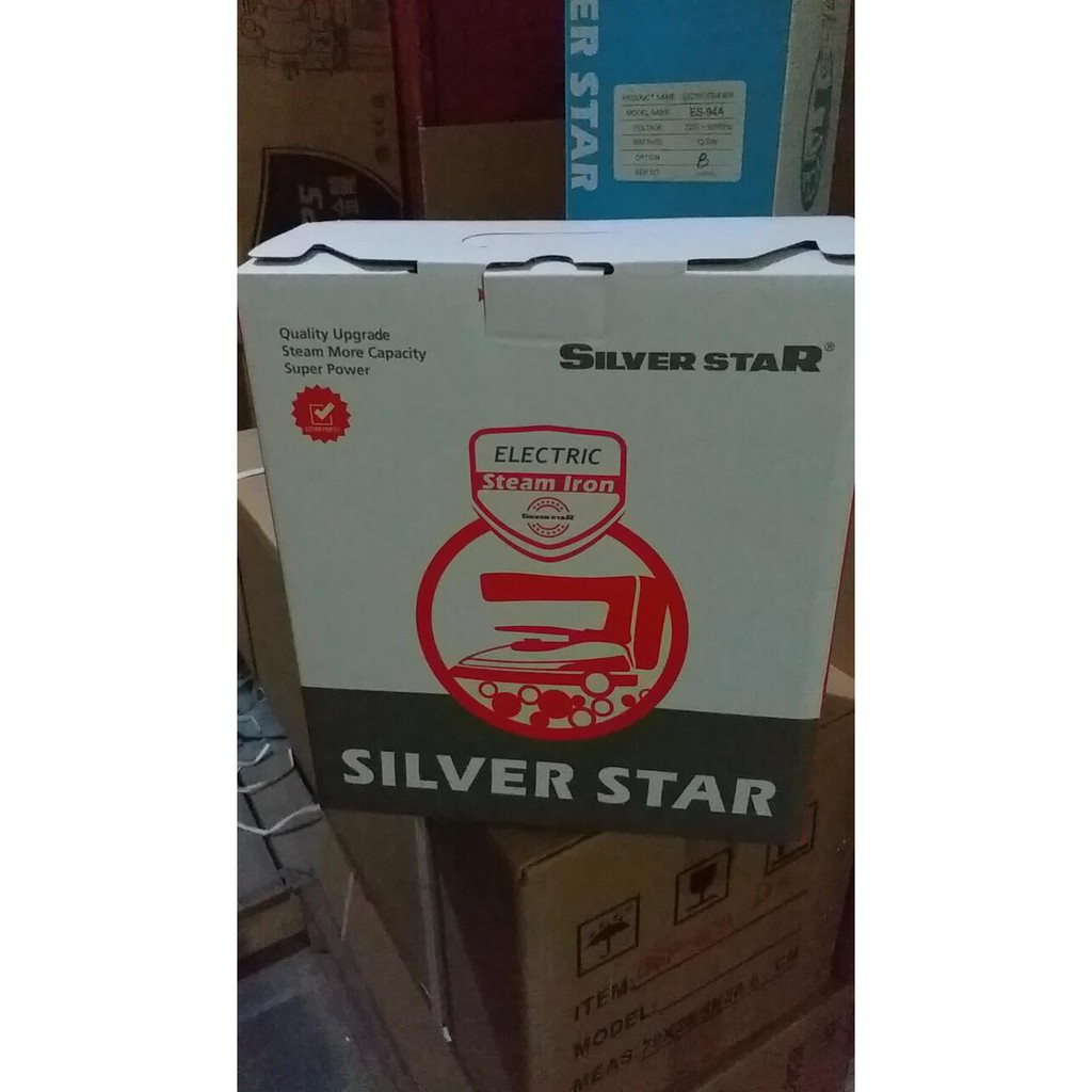 Bàn ủi/bàn là hơi nước công nghiệp SilverStar ES-94A hộp đỏ giá tốt nhé