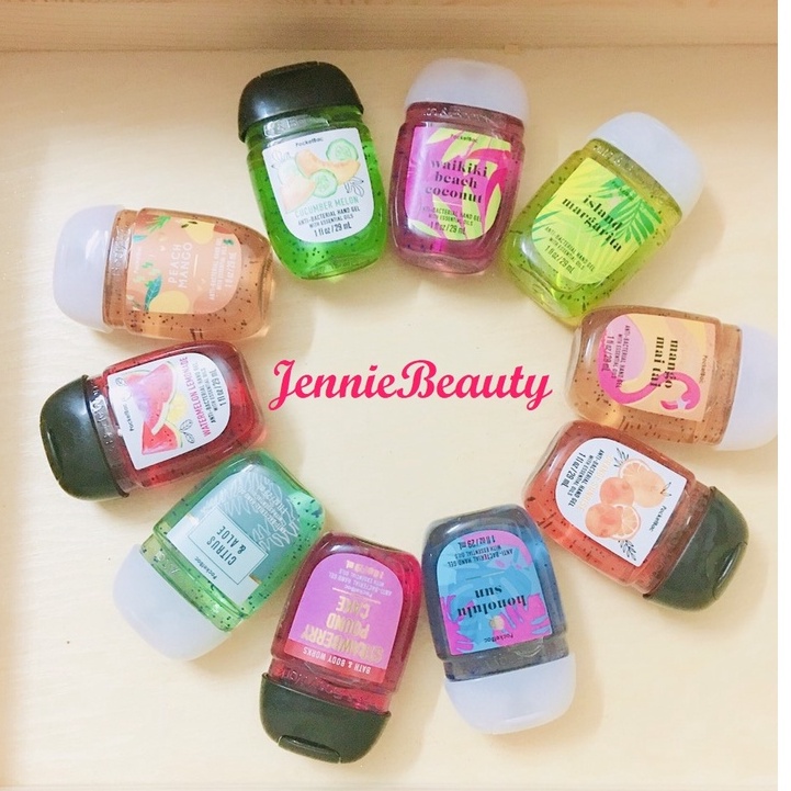 Gel rửa tay khô diệt khuẩn Bath Body Works Pocket Anti-Bacterial Hand Gel 29ml Hàng Mỹ