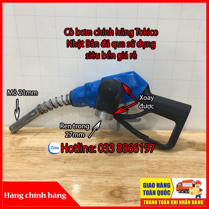 Cò bơm chính hãng Tokico Nhật đã qua sử dụng siêu bền CỰC RẺ