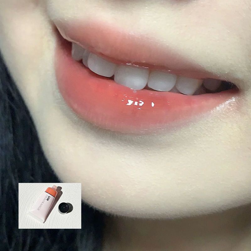 Son Môi Dạng Lỏng Màu Dâu Tây / Kem Má Hồng Hai Công Dụng Herorange