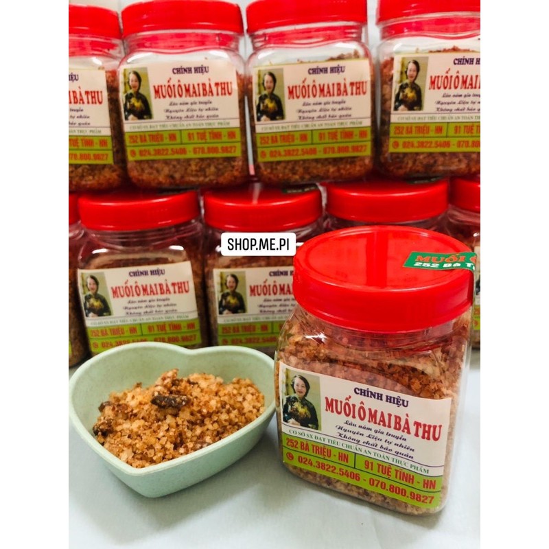 Muối ô mai CHÍNH HIỆU BÀ THU 100gr - 252 Bà Triệu