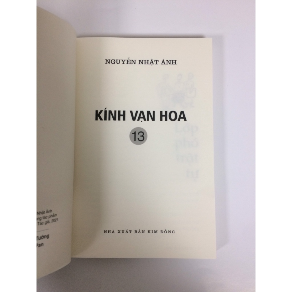 Sách - kính vạn hoa - tập 13