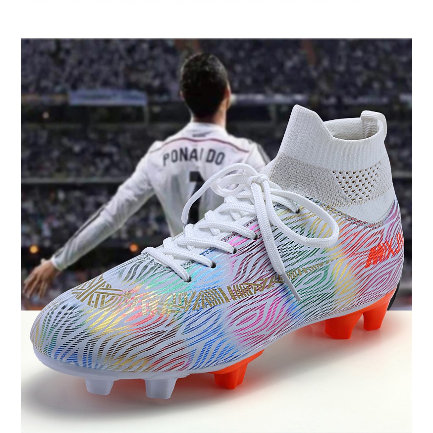 NEW SALE Giày đá banh giày đá bóng cổ cao - sân nhân tạo FG Soccer Shoes Mercurial  football boots