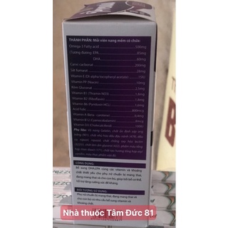 Prenatal lọ 30 viên bổ sung vitamin và khoáng chất cho bà bầu và sau sinh