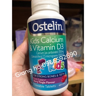 Vitamin D & Calcium Ostelin Kids