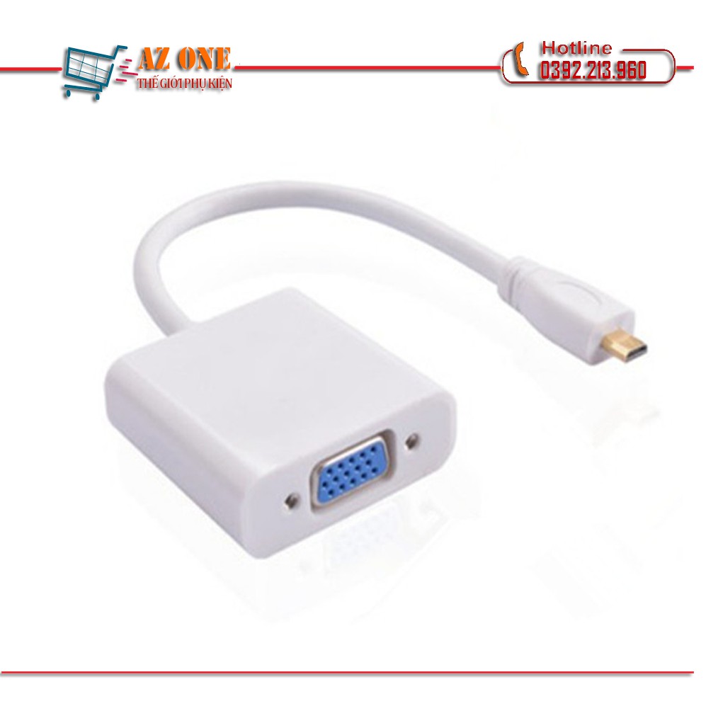 Cáp Chuyển Đổi MICRO HDMI ra VGA adapter