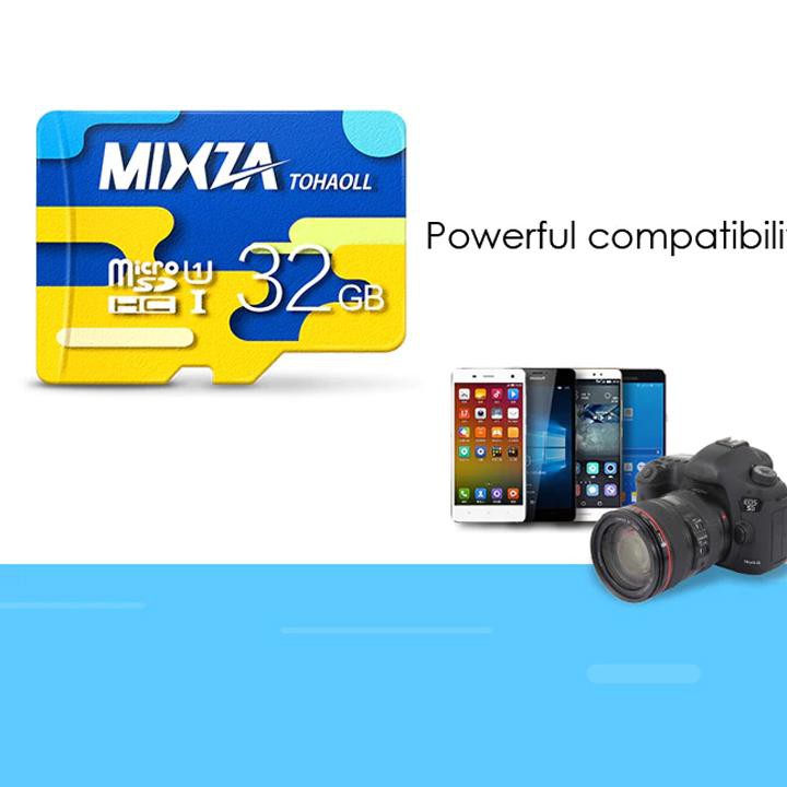 Thẻ Nhớ Micro SD MIXZA 32GB Class 10 - Tốc độ đọc 80MB/s - VL