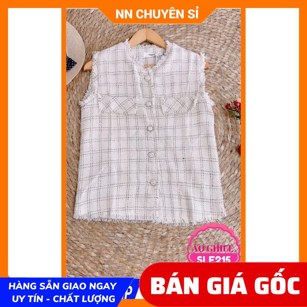 ÁO GHILE CHẤT BỐ CỰC CHẤT ⚡ẢNH THẬT⚡ ÁO GHILE 3 LỖ GÀI NÚT FREESIZE SLE215