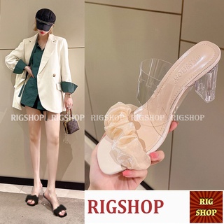 GIÀY CAO GÓT ĐẾ TRONG 7P QUAI TRONG - QUAI VOAN - D36