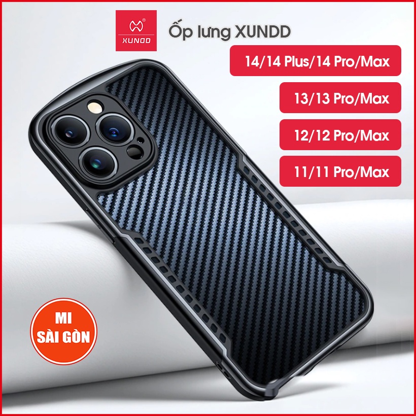 [Hỏa Tốc HCM] Ốp lưng XUNDD iPhone 14/14Pro/Max/13/13 Pro/Max/12/ 12 Pro/Max/11/11 Pro/Max (GAMER SERIES) Chống sốc