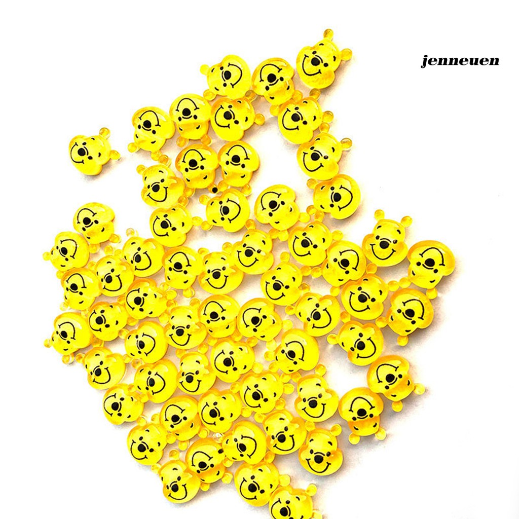 [Hàng mới về] Phụ kiện trang trí móng tay hình chú gấu nhỏ đáng yêu