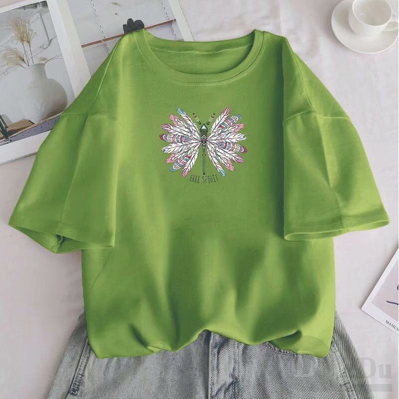 Áo Thun Tay Ngắn Dáng Rộng Plus Size Phong Cách Hàn Quốc  Áo Thun NgắN Tay DáNg Ôm ThờI Trang Cho Nữ
