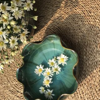 BÁT THẢ HOA PHI 26CM VÀ 28CM MEN HỎI BIẾN