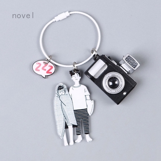 Novel Móc Khóa Hình Cặp Đôi Thiết Kế Dễ Thương Xinh Xắn