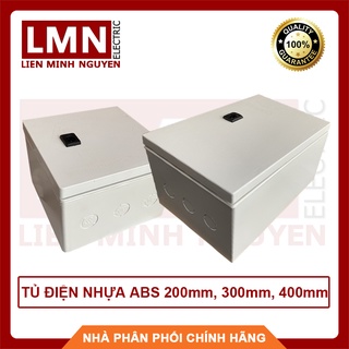 Tủ Điện Nhựa ABS Kích Thước 200mm, 300mm, 400mm - Hàng Việt Nam, Chất Lượng Cao