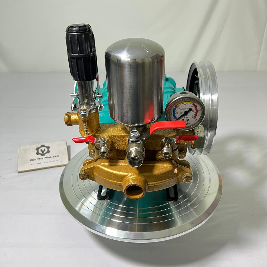 [Ty Sứ ] Đầu bơm máy rửa xe Piston sứ áp lực cao 2.9HP SAIKA| Đầu máy cao áp dây đai| Đầu nén, xịt phun thuốc sâu