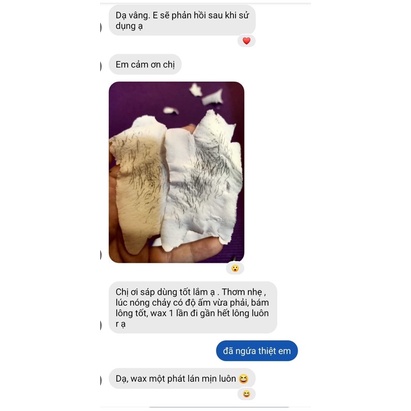 Sáp wax lông nóng Vụn Nhuyễn  siêu bám lông dành cho mọi loại da