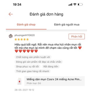 Dán Mụn Cosrx 24 miếng Acne Pimple Master Patch