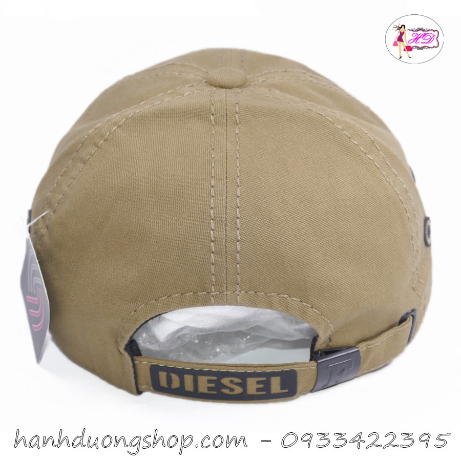 [ NHIỀU MÀU ] Nón kết đẹp nón kết đen nón kết hiệu D.iesel được thêu mặt và đuôi thời trang kết hợp vải cotton cao cấp