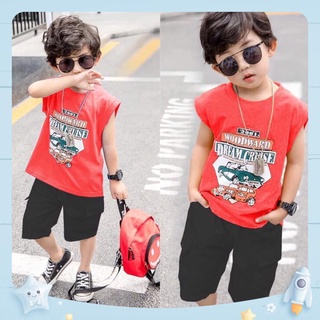 BỘ THUN BÉ TRAI DỄ THƯƠNG CHO BÉ 8-40KG