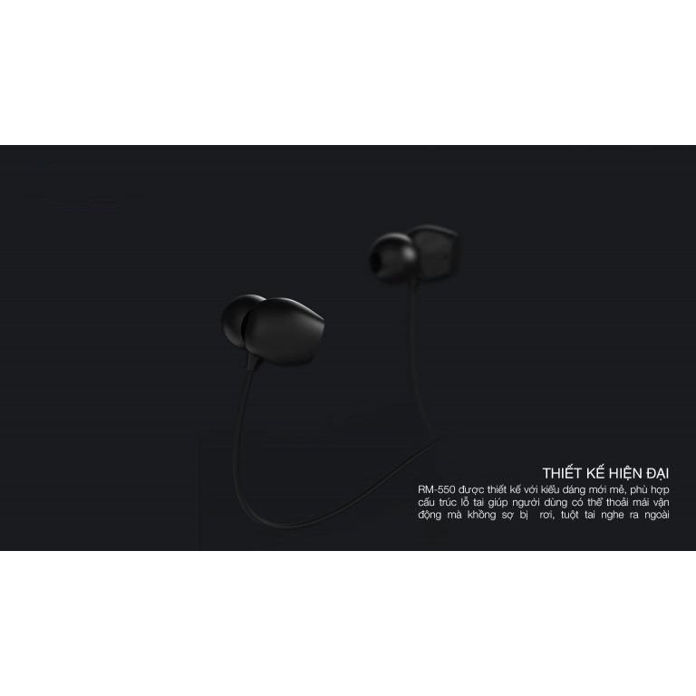 Tai Nghe In Ear Remax RM-550 - Tai nghe có dây remax rm-550 chính hãng