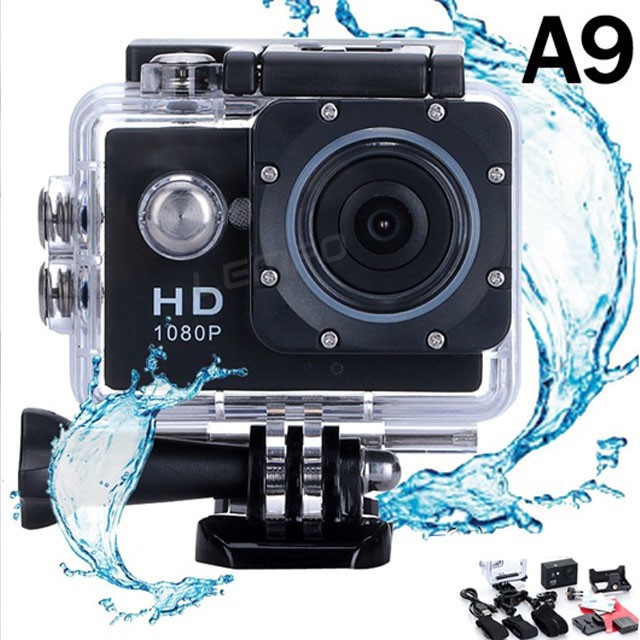 Camera hành trình HD 1080 Sport Cam A9, Máy Ảnh, Máy quay phim tốc độ Full HD 1080P