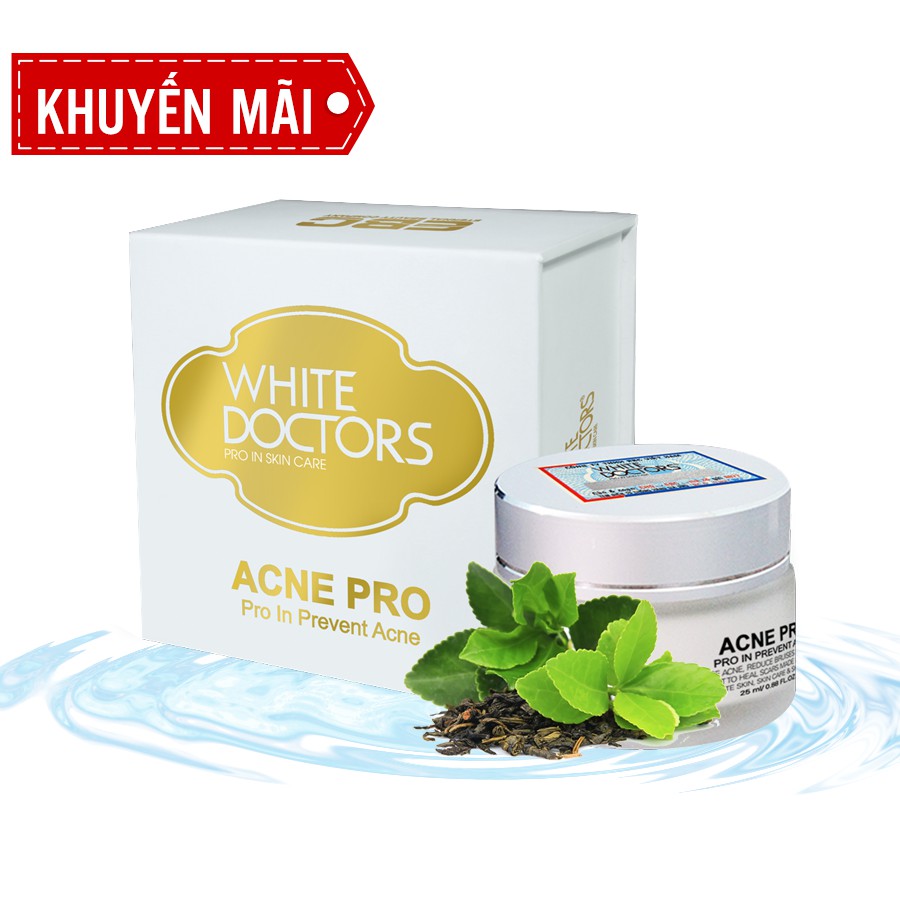 WHITE DOCTORS ACNE PRO - Kem mụn sẹo thâm white doctors - 25ml