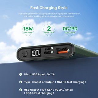 Sạc Dự Phòng TOPK I1006/I1006P 10000mAh