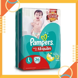 Bỉm quần Pampers  size L36 miếng