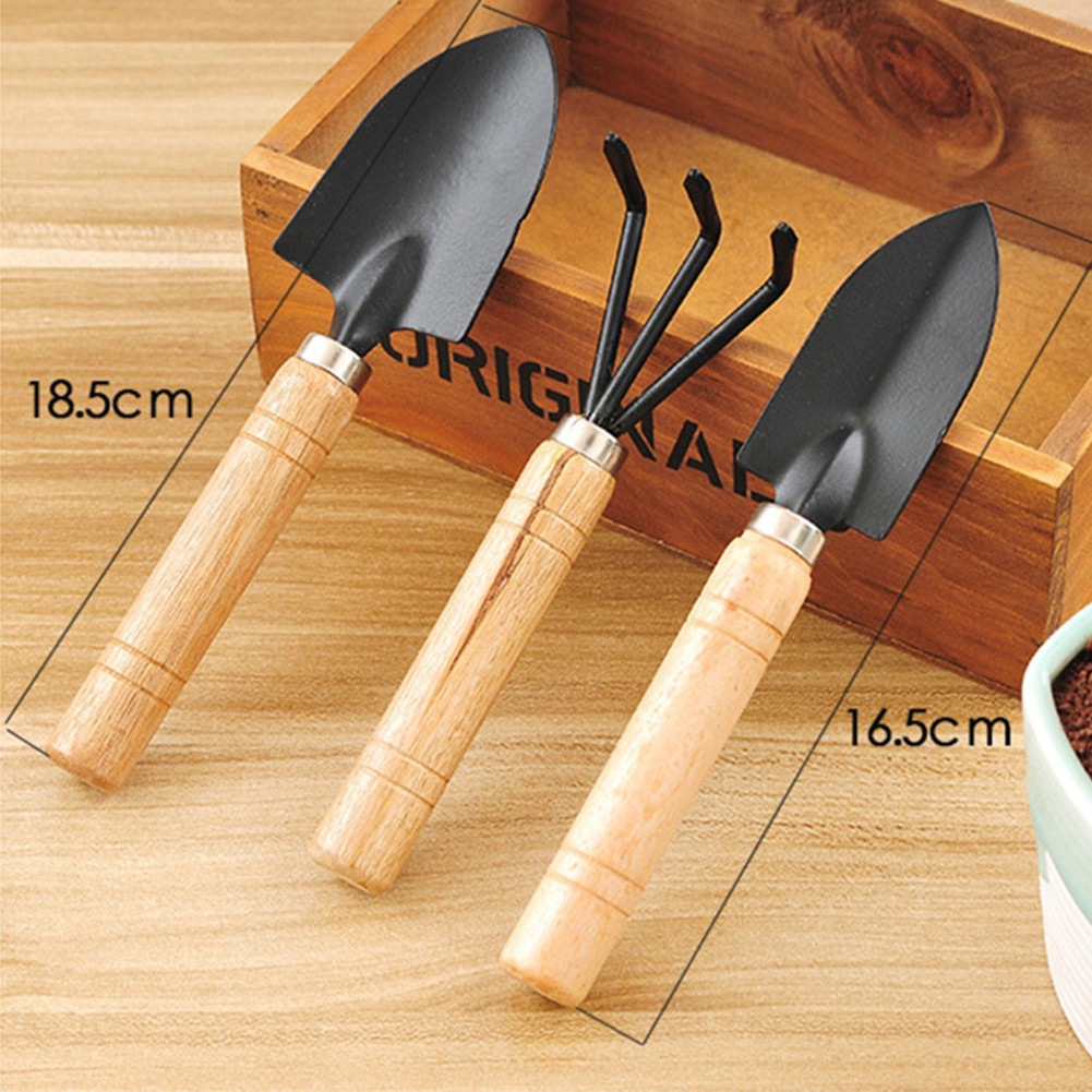 Set 3 Dụng Cụ Làm Vườn Mini