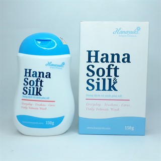 Dung dịch Vệ sinh Phụ nữ Hanayuki Hana Soft Silk / VB Soft Silk150g