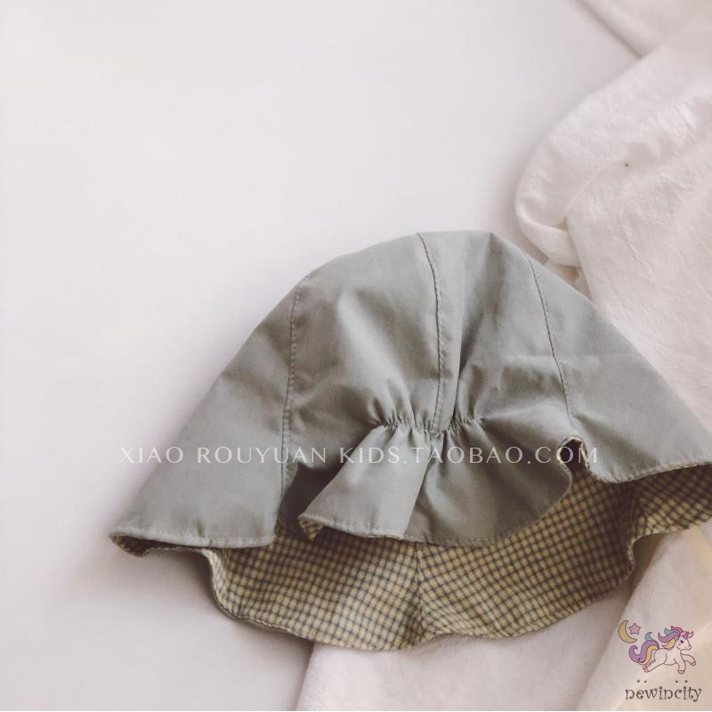 Mũ Xô Hoạ Tiết Trơn Phong Cách Hàn Quốc Đáng Yêu Cho Bé