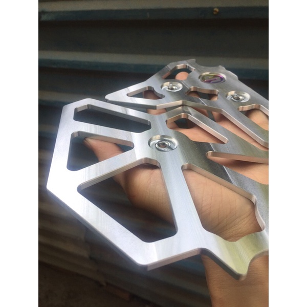 Nẹp sườn Raider Nẹp sườn Satria chất liệu nhôm CNC chất lượng đủ màu anode sáng bóng