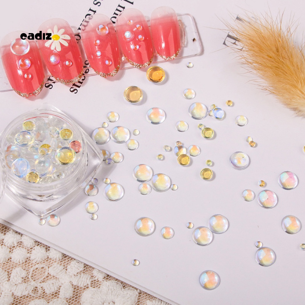 1 Hộp Phụ Kiện Trang Trí Móng Tay Lấp Lánh DIY