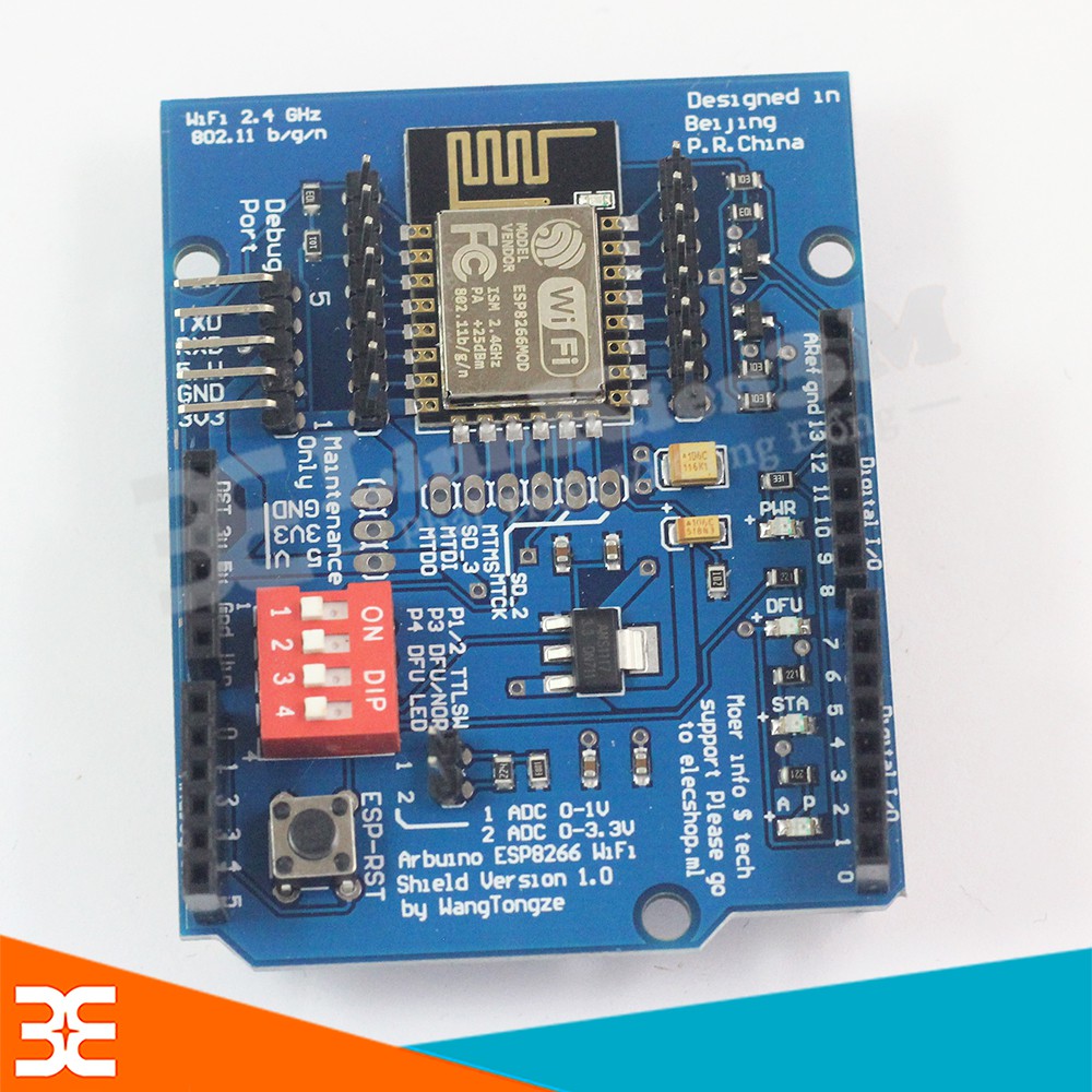 Arduino WiFi ESP-12E Shield