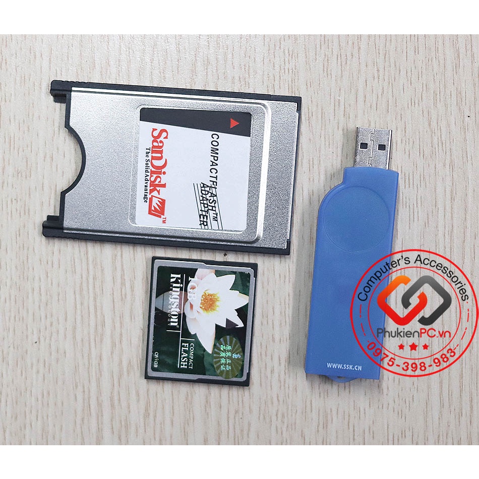 Thẻ nhớ CF Kingston 1GB (compact flash memory card) chuyên dùng cho máy cnc, máy may công nghiệp, plc...