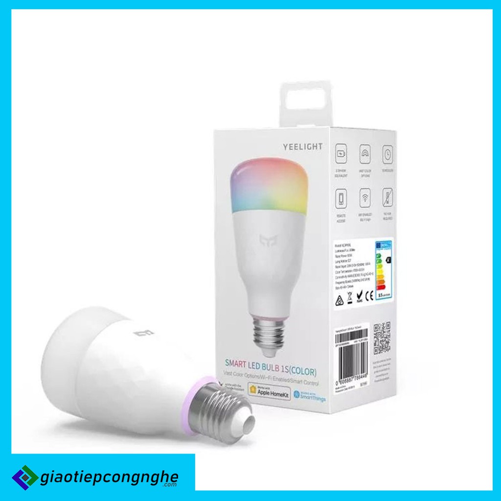 Yeelight LED Color Bulb 1S – Đèn LED RGB 16 Triệu Màu (Quốc Tế)