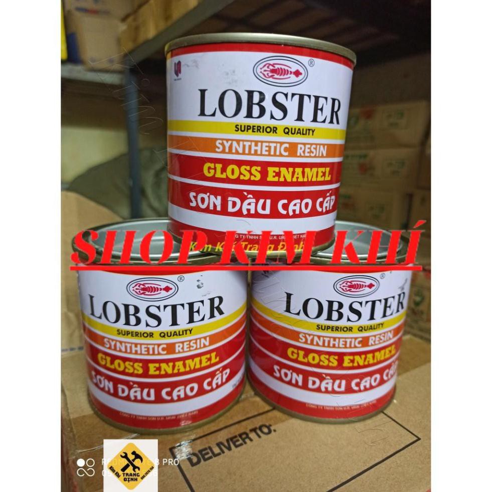 [Kim khí] Sơn dầu Lobster , sơn gỗ cao cấp Lobter Thái Lan 800ml