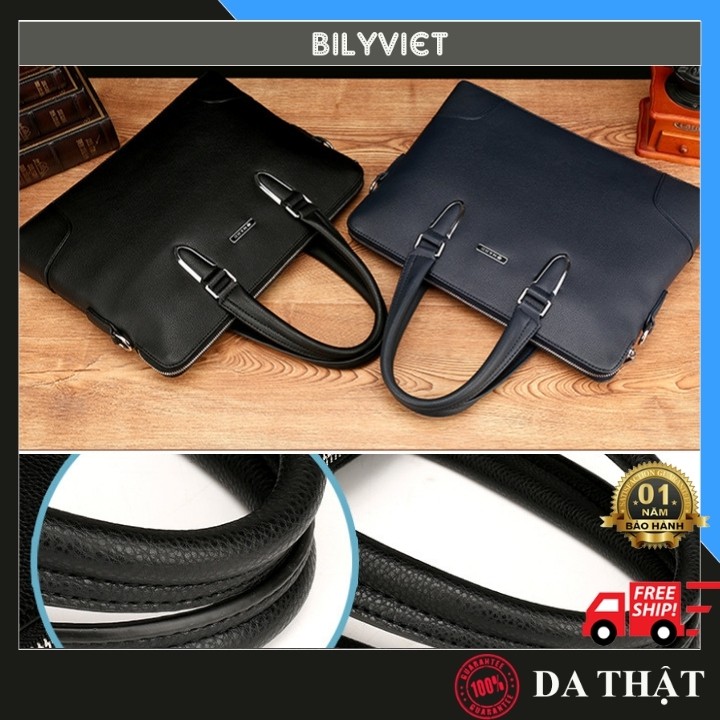 Cặp Da đựng tài liệu| Cặp Da Công Sở| Có ngăn Đựng laptop, Dùng cho Giáo Viên, Nhân viên văn phòng, công sở| Bilyviet | BigBuy360 - bigbuy360.vn
