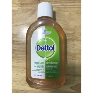 Dung dịch diệt khuẩn khử trùng Dettol Classic 125mL Hàng ÚC - Về lại hàng số lượng có hạn