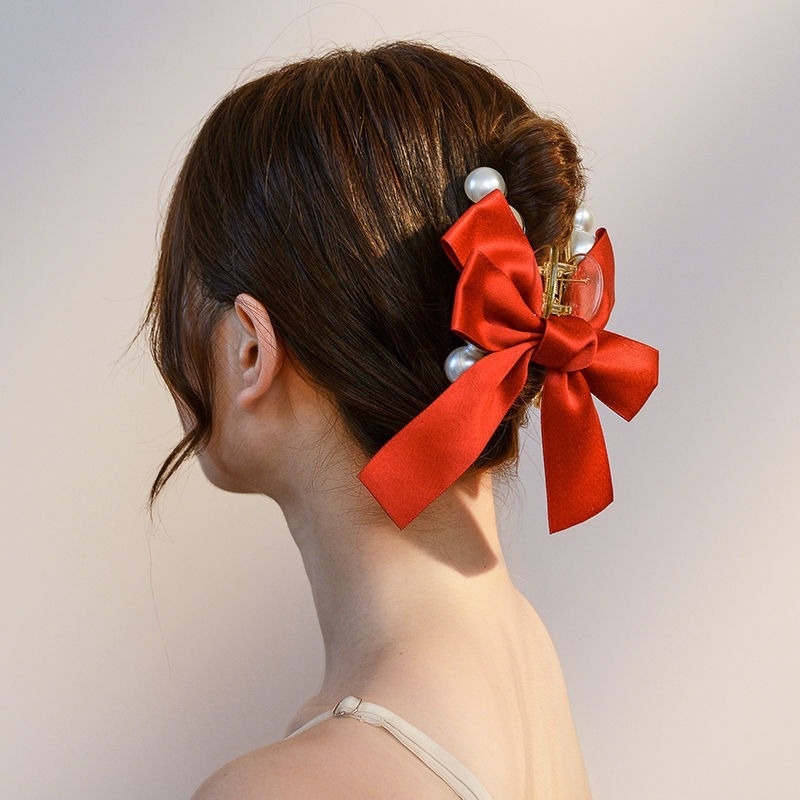 Kẹp tóc kim loại thiết kế đơn giản phong cách Hàn Quốc cho nữ