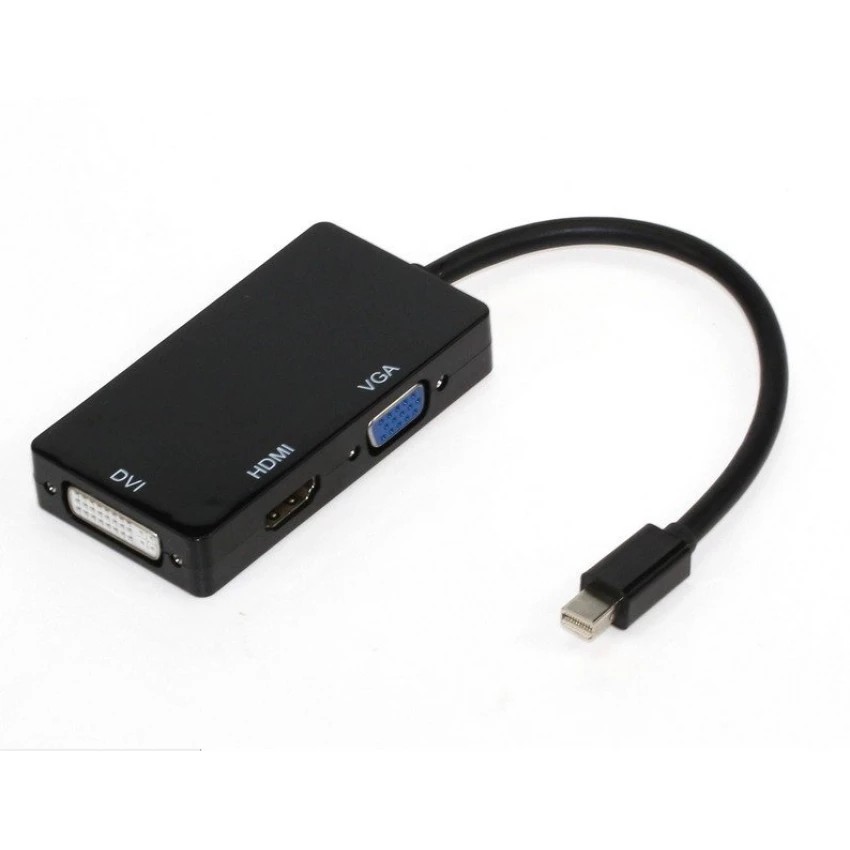 CÁP CHUYỂN ĐỔI MINI DISPLAYPORT TO HDMI + VGA + DVI -dc977