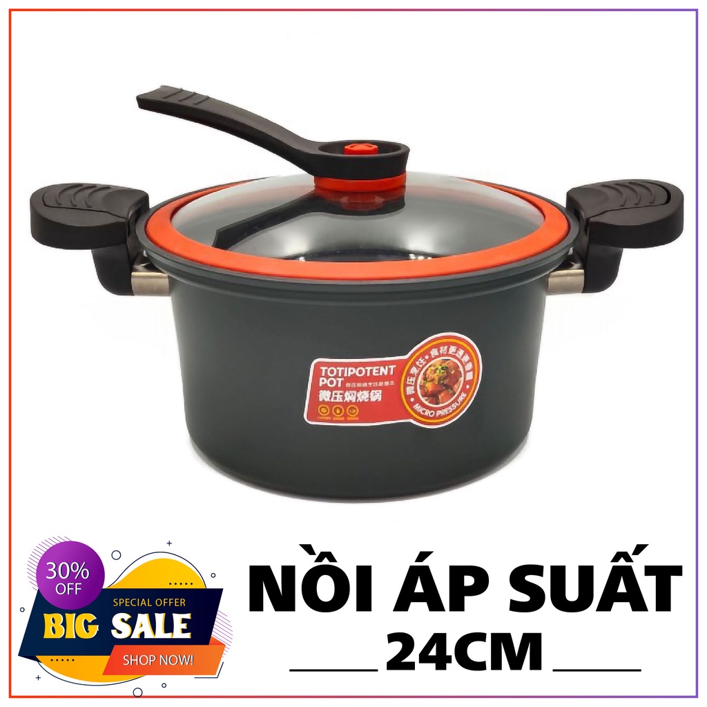 Nồi áp suất đa năng size 24cm Dùng Gia Đình