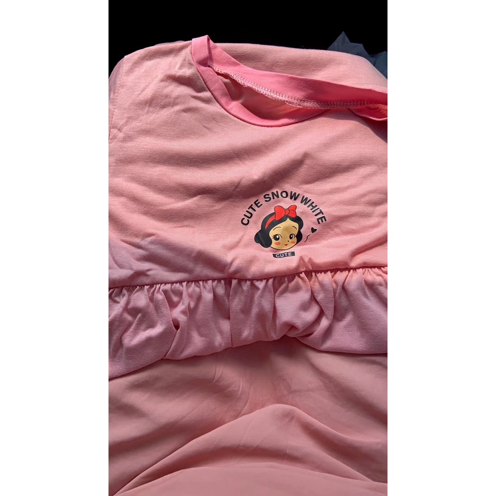 Đầm Công Chúa Mùa Hè Tay Ngắn Thời Trang Mùa Hè 2022 Cho Bé Gái