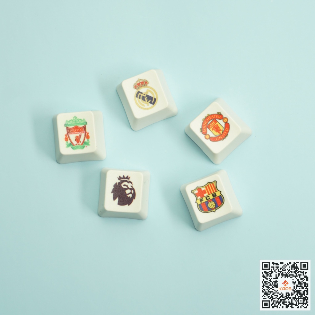 Keycap lẻ đội bóng Ngoại Hạng Anh, La Liga - OEM R4 - Keycap bóng đá - Nút ESC bàn phím cơ