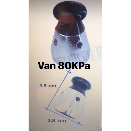 Van xả hơi nồi áp suất gas 6mm-9mm