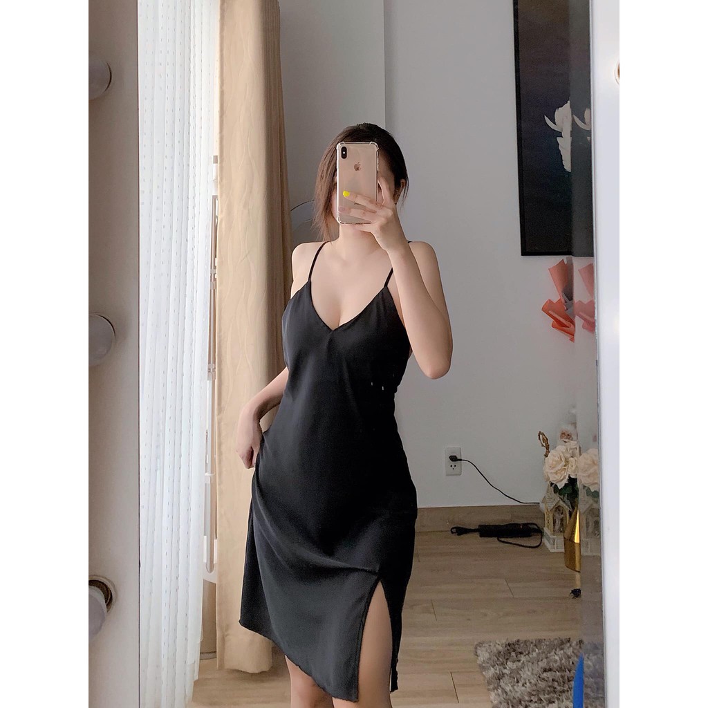 LL 676 Váy Ngủ Sexy Ren gợi cảm - đầm ngủ lụa cao cấp - Cô Chủ Nhỏ Chuyên Sỉ | BigBuy360 - bigbuy360.vn