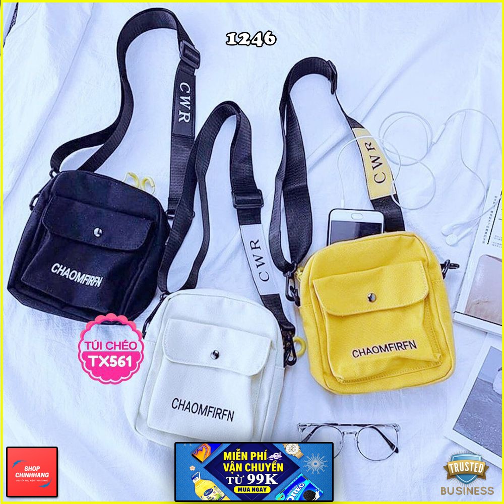 Túi đeo chéo nữ⚡FREESHIP⚡túi nữ CHAOMFIRFN sành điệu SH1246