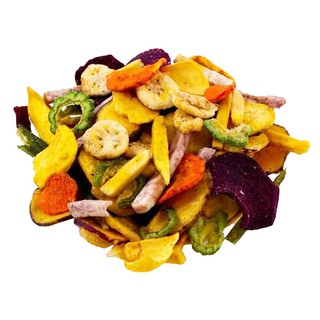 500g Trái cây thập cẩm nguyên miếng sấy khô Đà Lạt