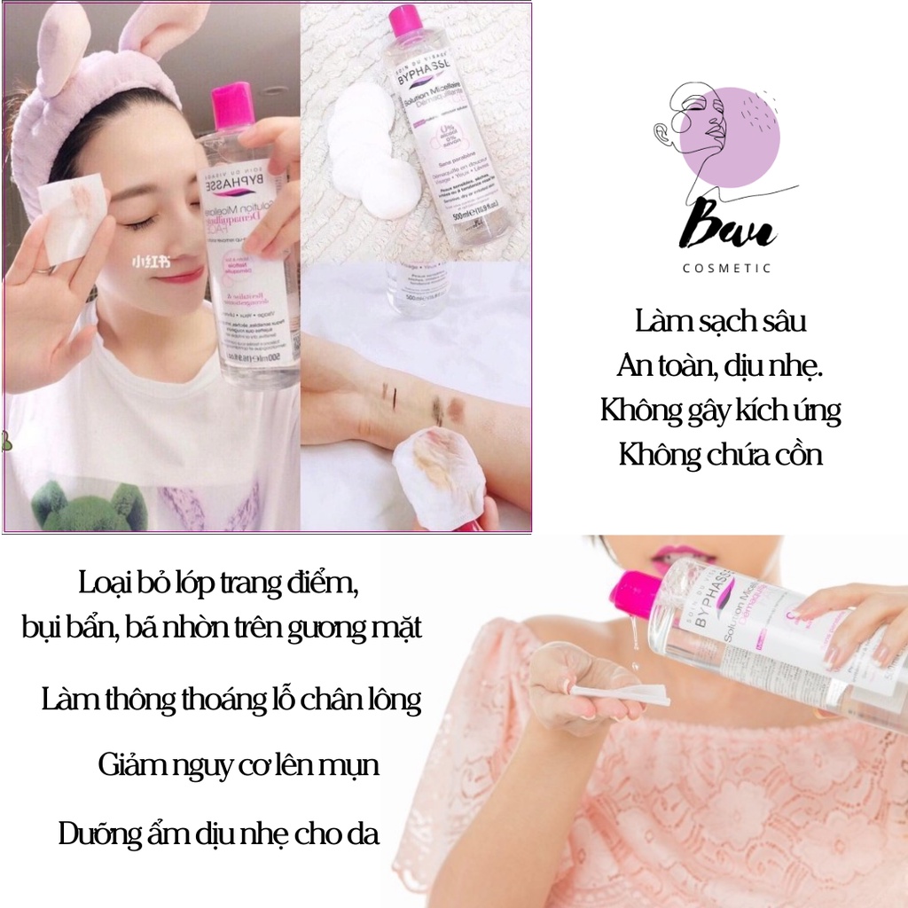 Nước Tẩy Trang Byphasse Micellar Make-up Remover Solution 500ml | BigBuy360 - bigbuy360.vn